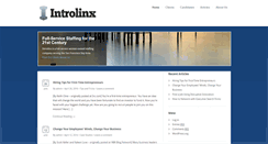 Desktop Screenshot of introlinx.com